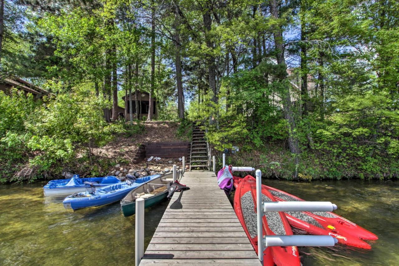 Loon Lake Lodge With Dock, Sauna And Hot Tub! Pequot Lakes エクステリア 写真