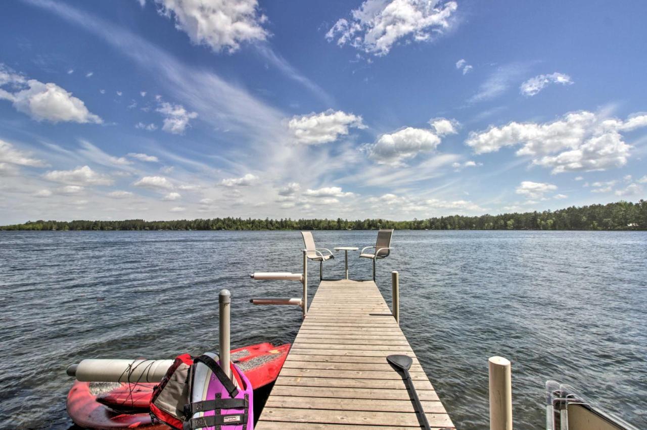 Loon Lake Lodge With Dock, Sauna And Hot Tub! Pequot Lakes エクステリア 写真